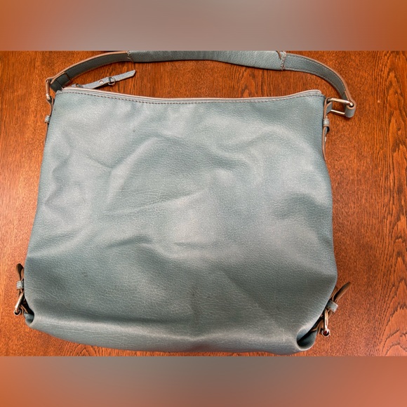 RELIC Large 14.5” wide, 13”tall SlateBlue Shoulder/Crossbody convertible purse. - Picture 4 of 6